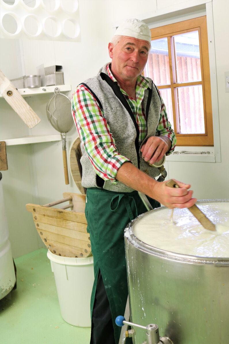 Käseherstellung Schrabachalm | © Eva-Maria Nagl